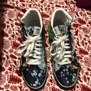 Sk8 Hi Reissue mixed textiles